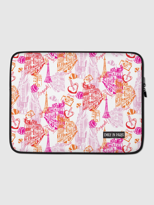 Emily in Paris City Laptop Sleeve