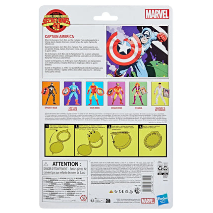 Marvel Legends Retro Secret Wars Captain America Kids in Boots