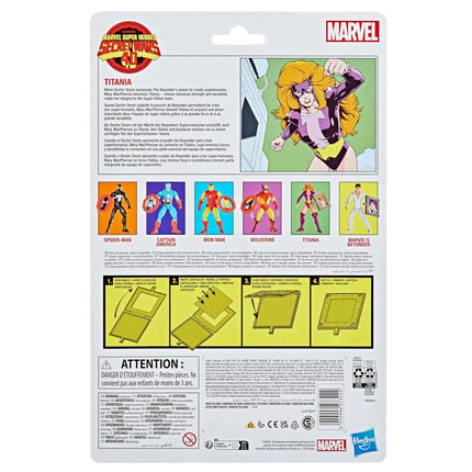 Marvel Legends Retro Secret Wars Titania Kids in Boots