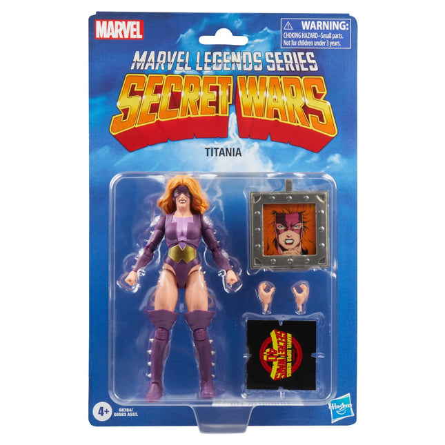 Marvel Legends Retro Secret Wars Titania Kids in Boots