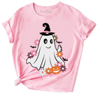 Girls Ghost Halloween Graphic Tee
