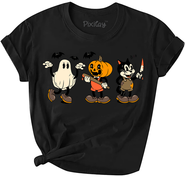 Girls Halloween Graphic Tee