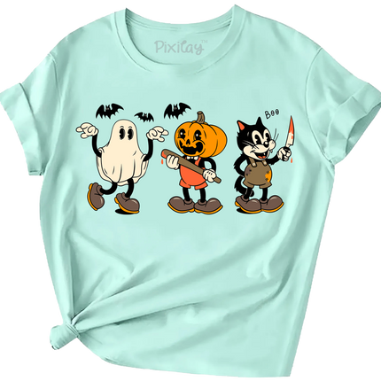 Girls Halloween Graphic Tee