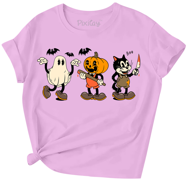 Girls Halloween Graphic Tee