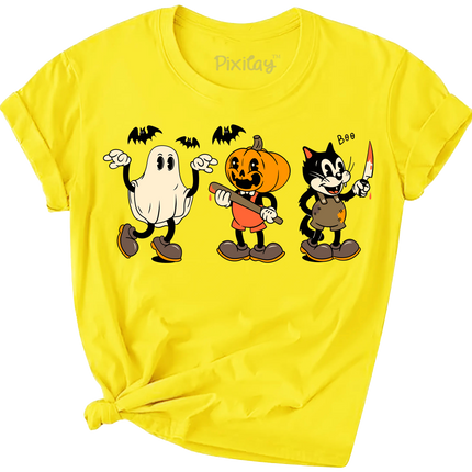 Girls Halloween Graphic Tee