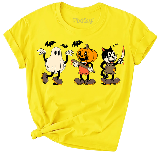 Girls Halloween Graphic Tee