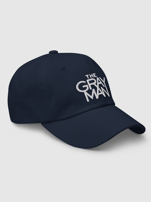 Gray Man Dad Hat [Navy]