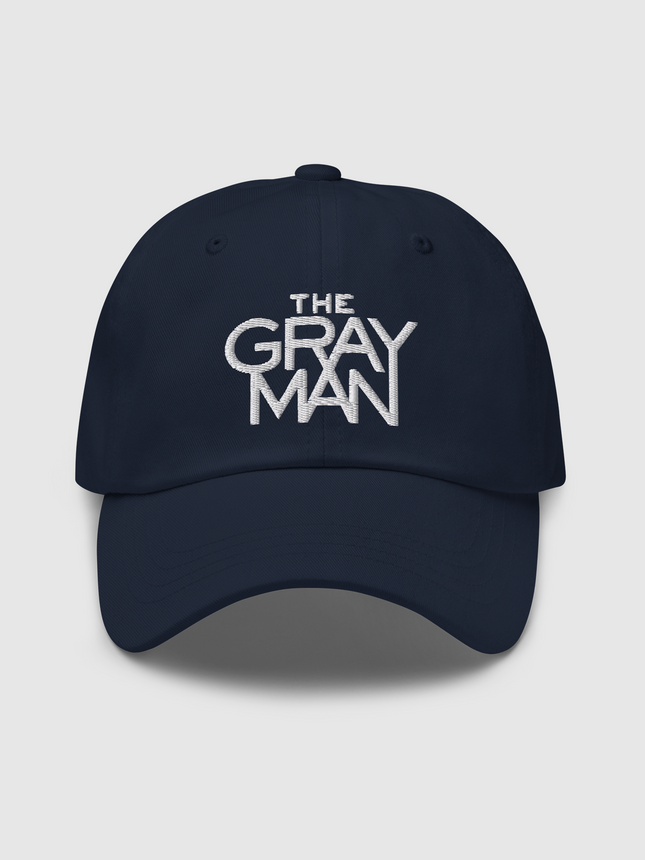 Gray Man Dad Hat [Navy]