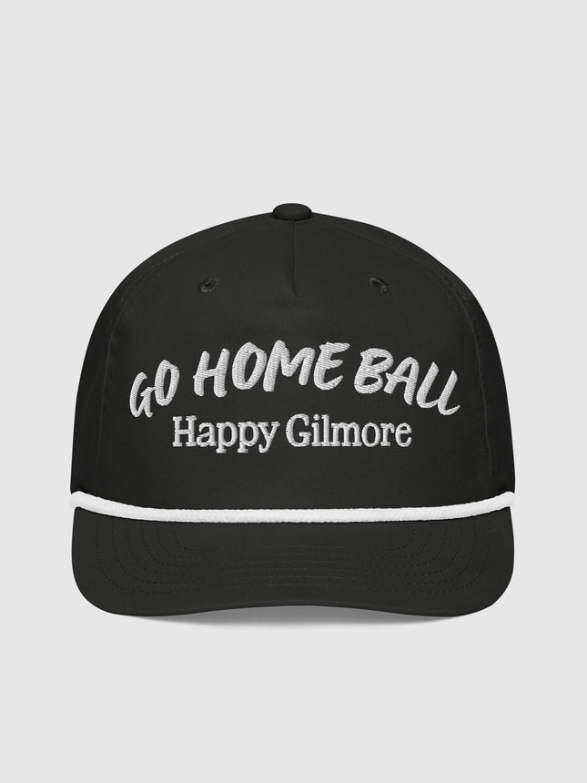 Happy Gilmore Go Home Ball Golf Rope Cap