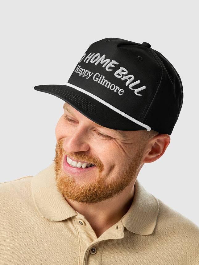 Happy Gilmore Go Home Ball Golf Rope Cap