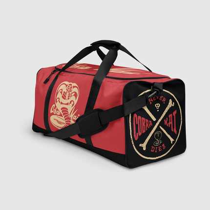 Cobra Kai Never Dies Duffle Bag