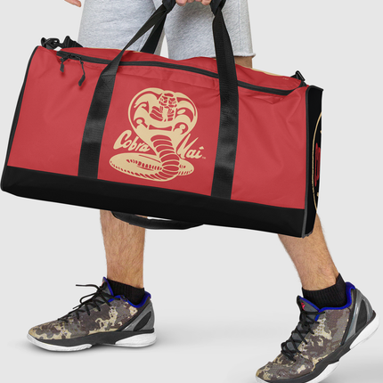 Cobra Kai Never Dies Duffle Bag