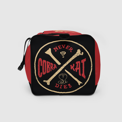 Cobra Kai Never Dies Duffle Bag