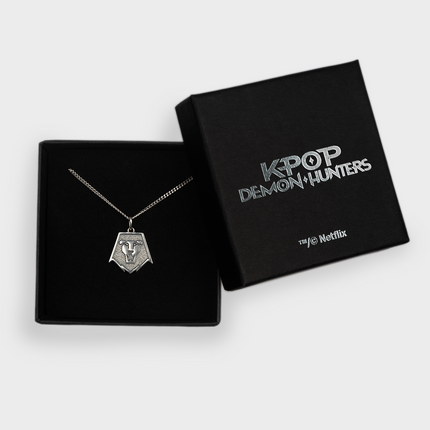 KPop Demon Hunters Saja Boys Logo Necklace