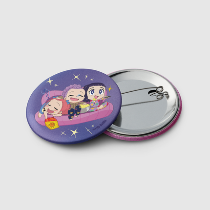 KPop Demon Hunters Chibi HUNTR/X Finale Pin Set