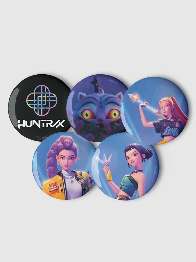 KPop Demon Hunters HUNTR/X Pin Set