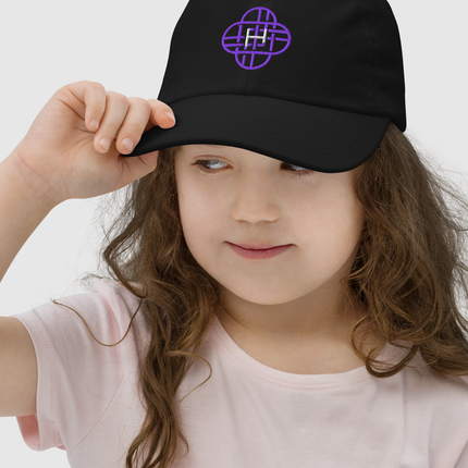 KPop Demon Hunters  HUNTR/X Emblem Youth Baseball Hat