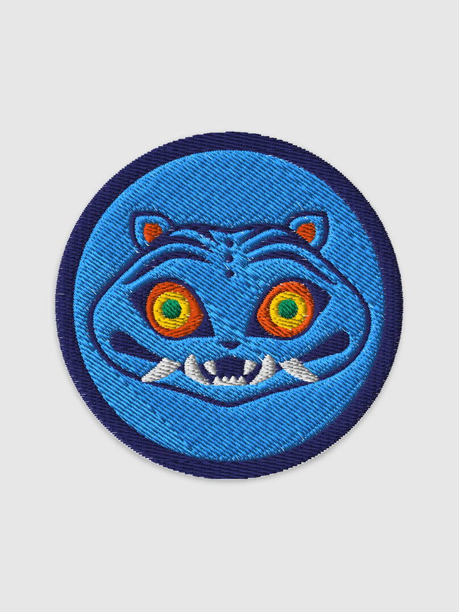 KPop Demon Hunters Derpy Tiger Embroidered Patch