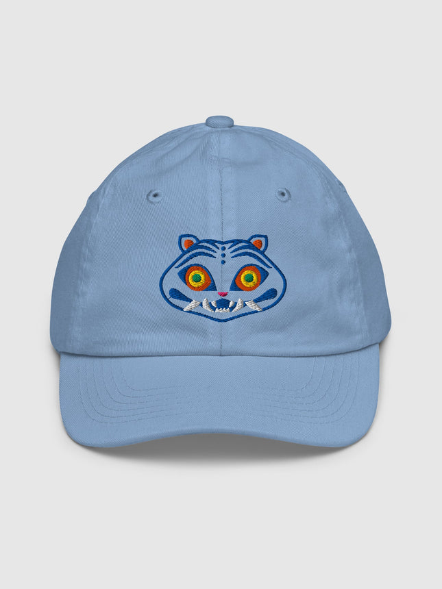 KPop Demon Hunters Derpy Tiger Embroidered Youth Baseball Hat