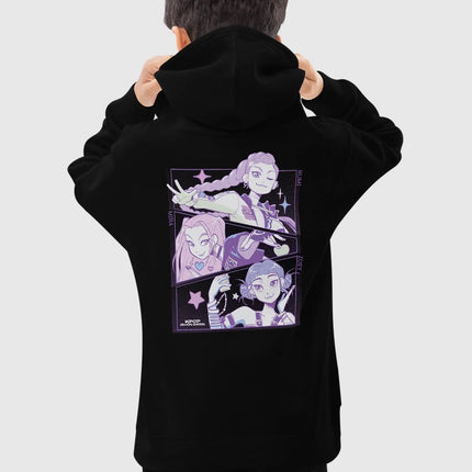KPop Demon Hunters HUNTR/X Kids Hoodie Kids in Boots