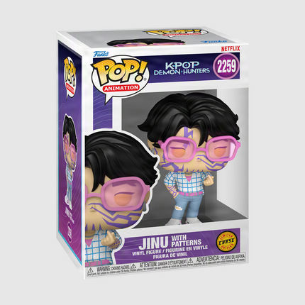 KPop Demon Hunters Jinu with Chance of Chase Funko Pop! Premium Figure