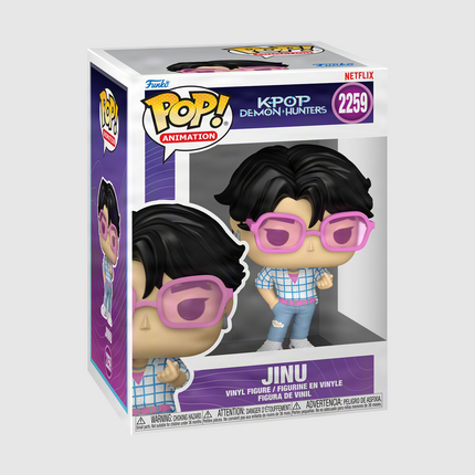KPop Demon Hunters Jinu with Chance of Chase Funko Pop! Premium Figure