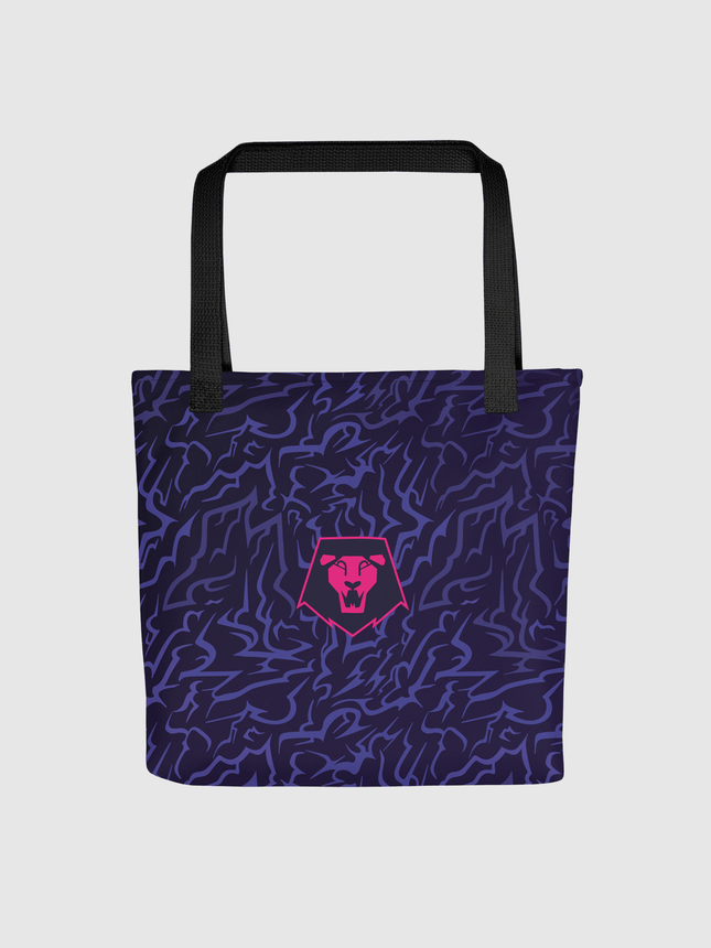 KPop Demon Hunters Saja Boys Demon Patterns Tote Bag