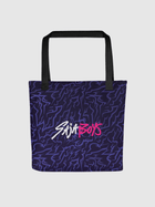 KPop Demon Hunters Saja Boys Demon Patterns Tote Bag