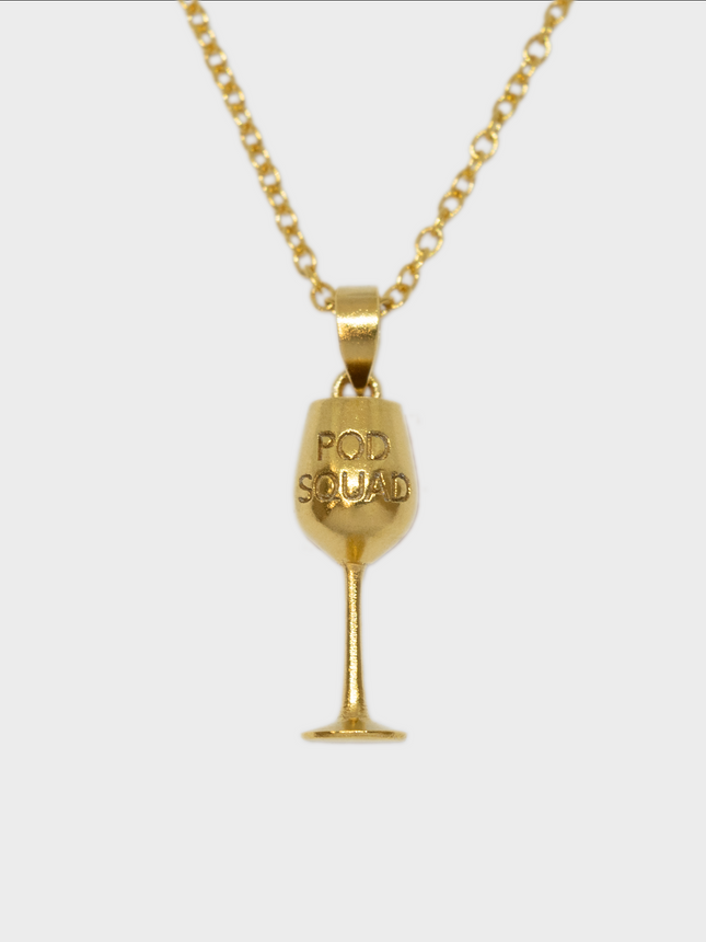 Love is Blind Pod Squad Golden Goblet Necklace