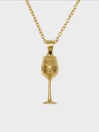 Love is Blind Pod Squad Golden Goblet Necklace