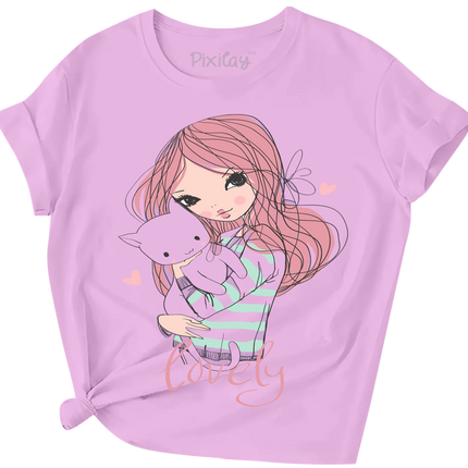 Lovely Girls Short Sleeve T-Shirt