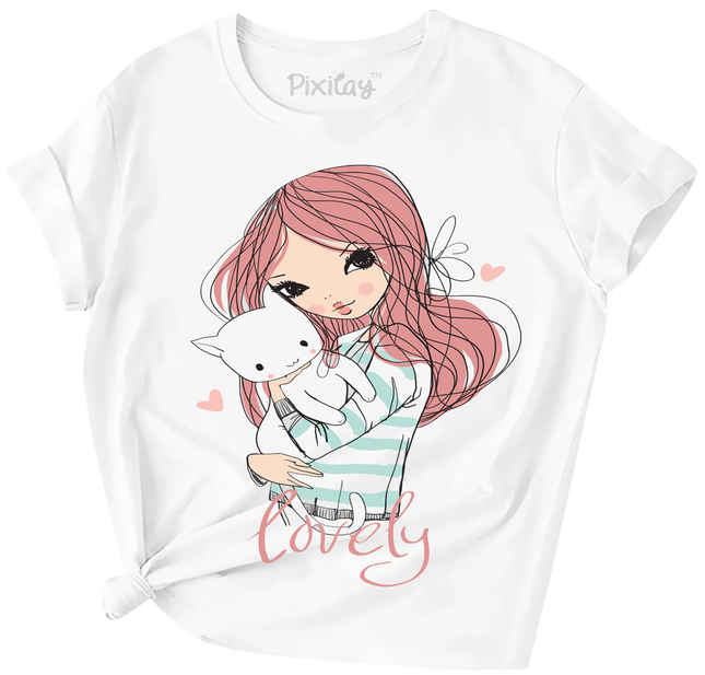 Lovely Girls Short Sleeve T-Shirt