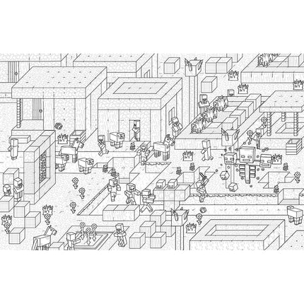 Official Minecraft Coloring Paperback Book: Create, Explore, Relax!
