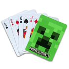 Minecraft Creeper Face Standard Playing Card Deck