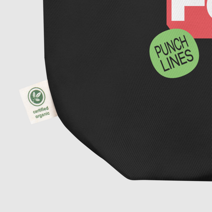 Netflix is A Joke Eco Tote Bag [Black]