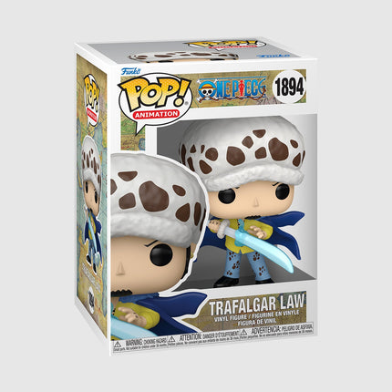 One Piece Trafalgar Law with Blue Anesthesia Funko Pop! Figure