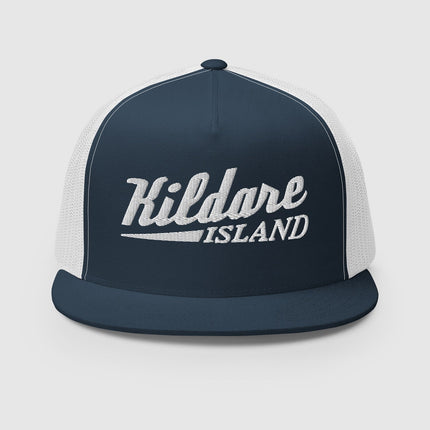 Outer Banks Kildare Island Embroidered Flat Bill Hat