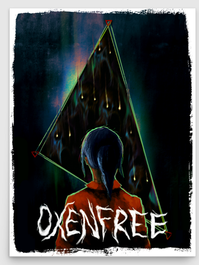 Oxenfree Portal Poster [18�E¿½E�E�E¬³ÁEE24�E¿½E�E�E¬³]