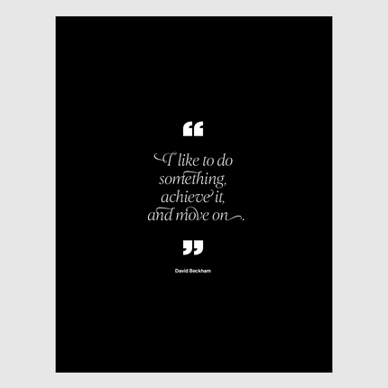 Queue Issue Sixteen - David Beckham