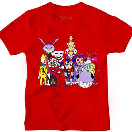 Pomni Digital Circus Boys T-Shirts