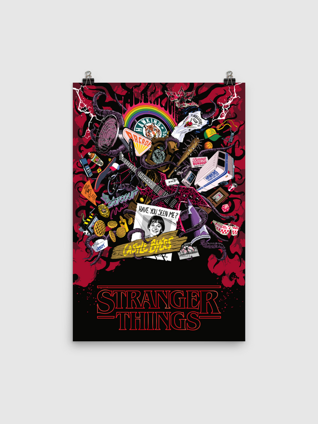 Stranger Things Season 4 x Butcher Billy Poster [24�E¿½E�E�E¬³ÁEE36�E¿½E�E�E¬³]