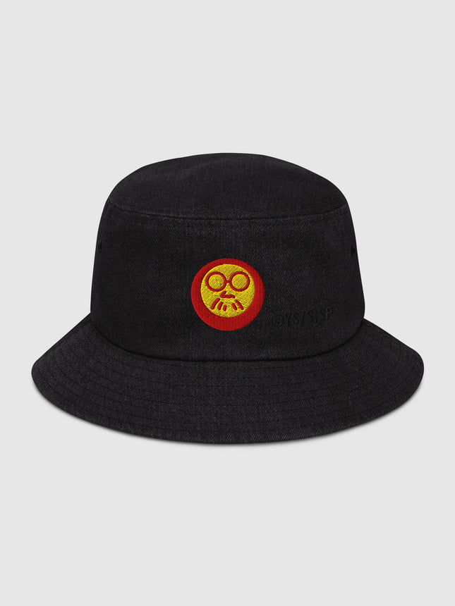 Sakamoto Days Logo Denim Bucket Hat