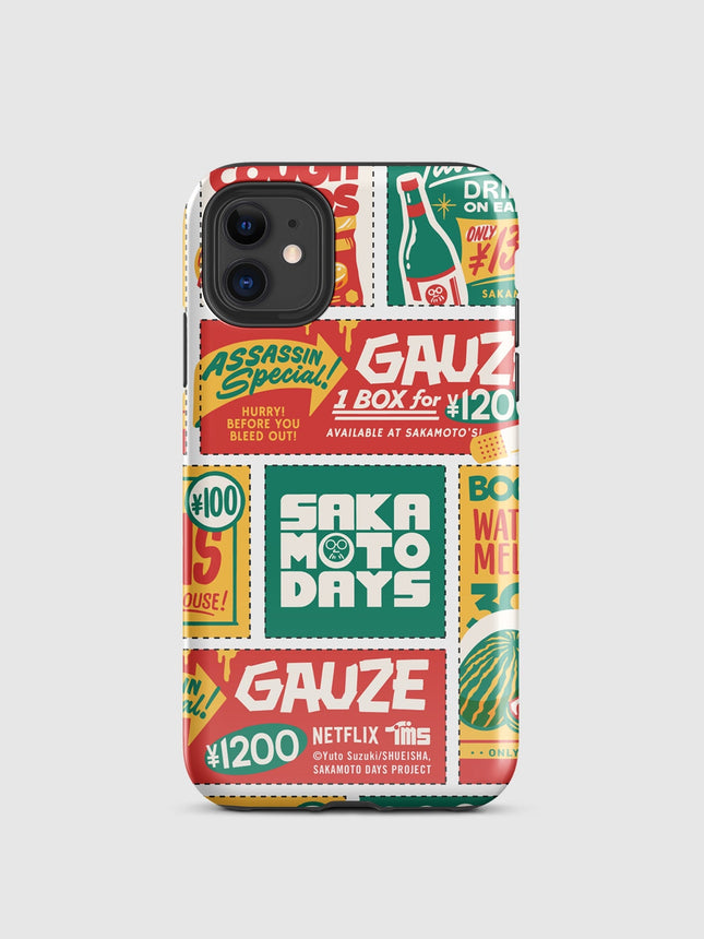 Sakamoto Days Coupons iPhone Tough Case