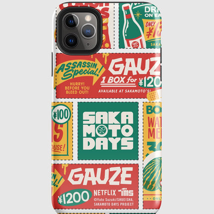 Sakamoto Days Coupons iPhone Tough Case