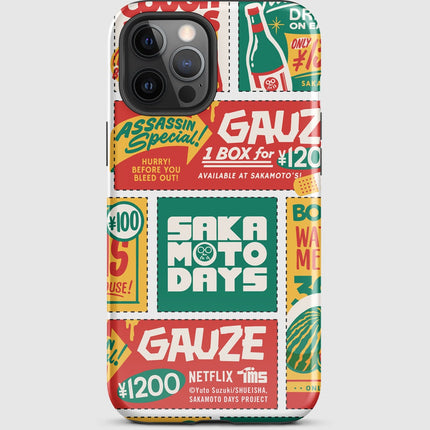 Sakamoto Days Coupons iPhone Tough Case