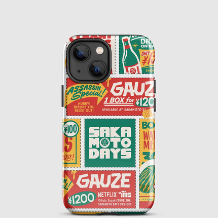 Sakamoto Days Coupons iPhone Tough Case