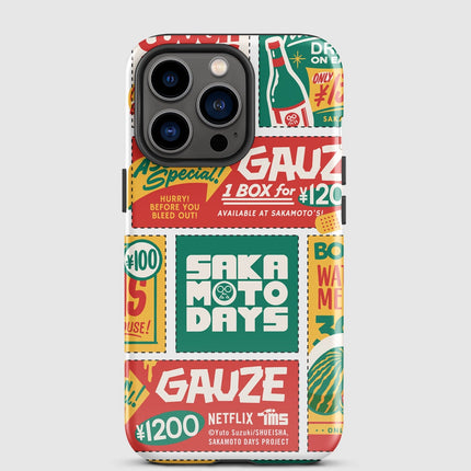 Sakamoto Days Coupons iPhone Tough Case