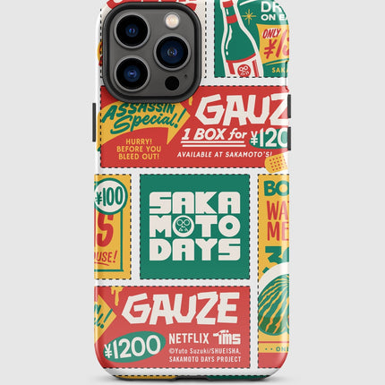 Sakamoto Days Coupons iPhone Tough Case