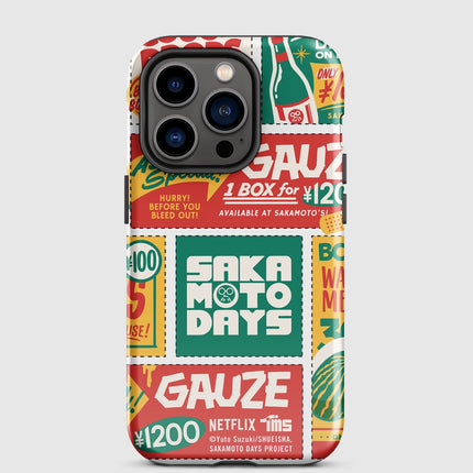 Sakamoto Days Coupons iPhone Tough Case