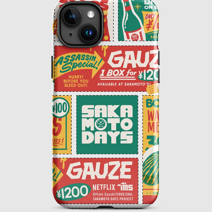 Sakamoto Days Coupons iPhone Tough Case